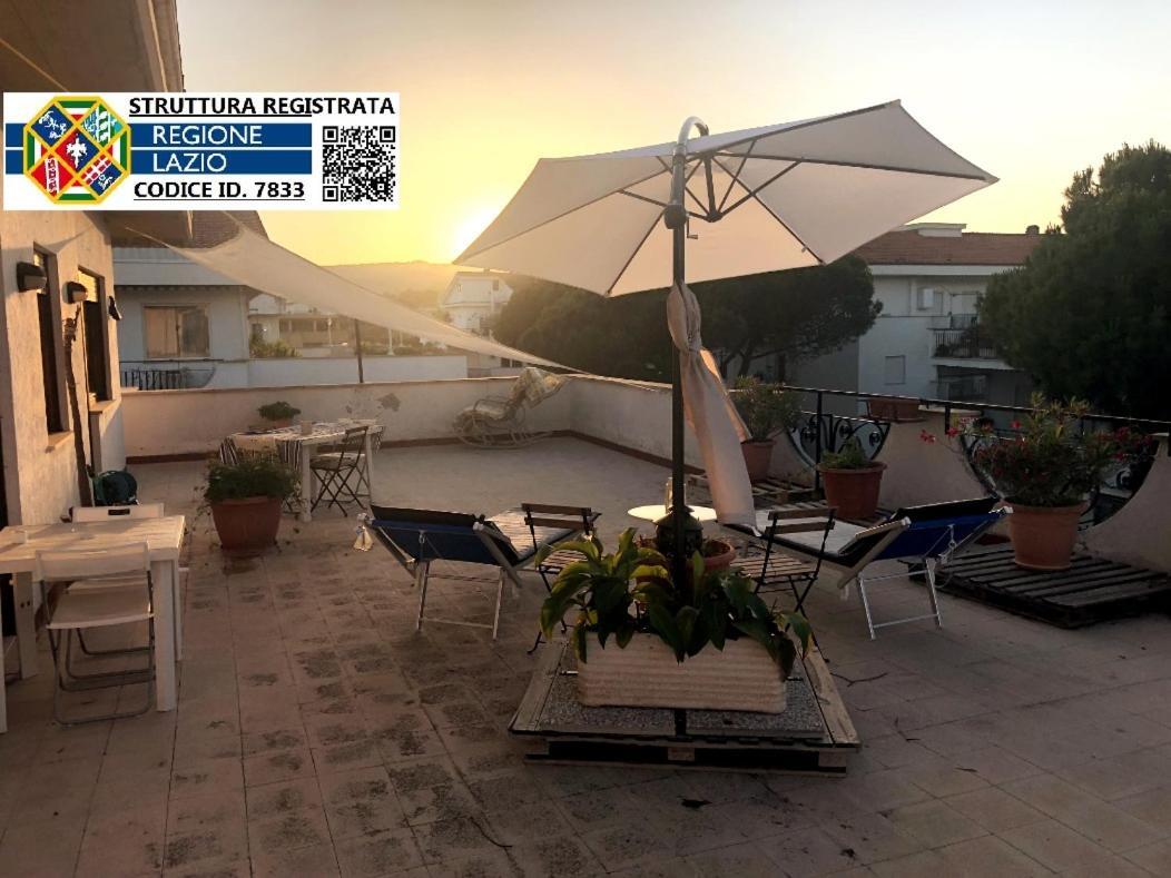 Attico Terramare - Beach & Maxi Terrace & Electricbbq Santa Marinella Exteriér fotografie